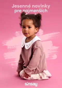Náhľad Sinsay letáku platného od 28.10.2025