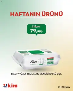 Kim Market Haftanın Ürünü 21.10.2025 - Broşürünün önizlemesi