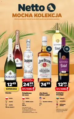 Pogląd gazetki "Mocna Kolekcja" ze sklepu Netto ważnej od 01.08.2025