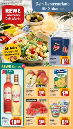 Vorschau von dem Prospekt des Geschäftes Rewe, gültig ab dem 02.03.2026
