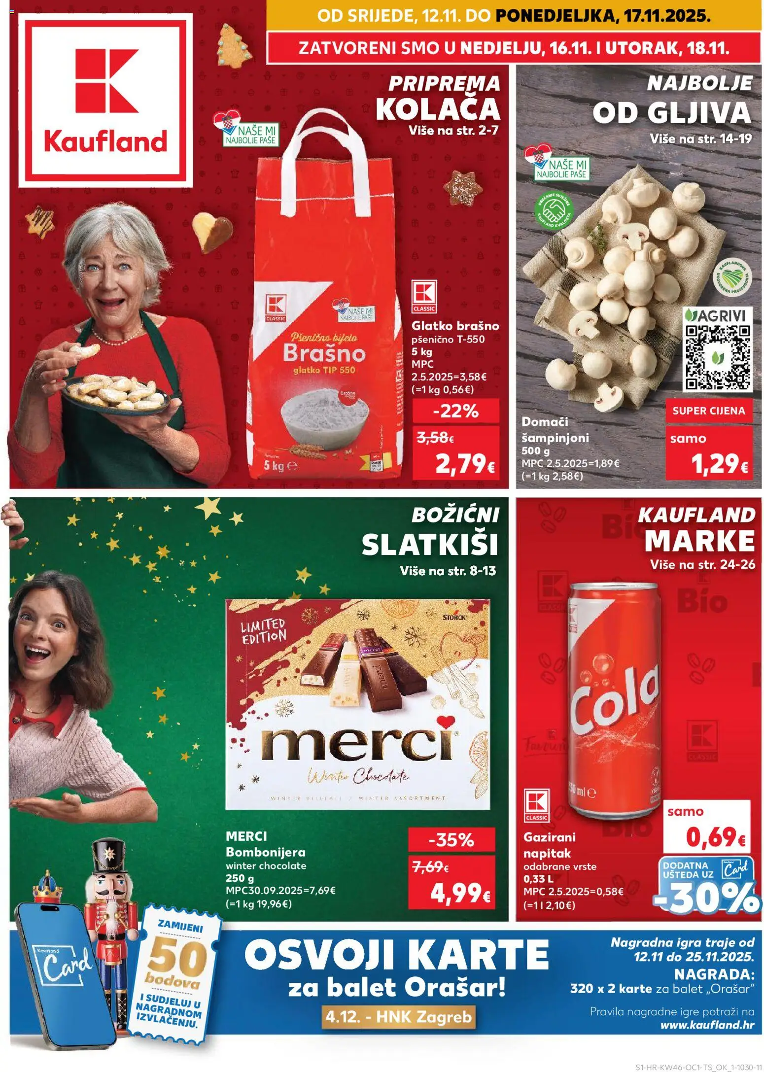 Pregled letka Katalog trgovine Kaufland vrijedi od 12.11.2025
