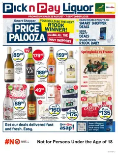 Preview of Pick n Pay flyer valid from 25/08/2025