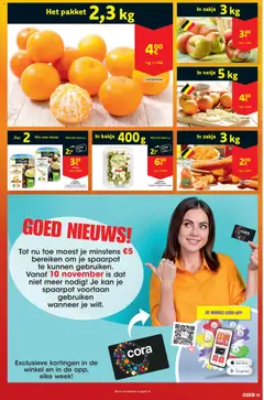 Voorbeeld van Folder week 46 van winkel Cora geldig vanaf 10/11/2025 | Pagina: 15