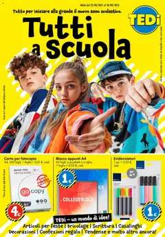 Anteprima dell'opuscolo Attuale volantino dal negozio TEDi valido da 20/08/2025
