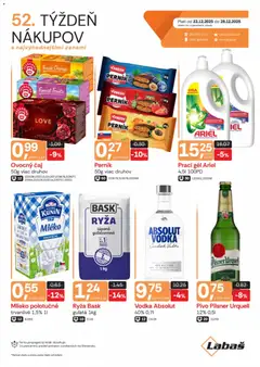 Náhľad Labaš letáku platného od 22.12.2025