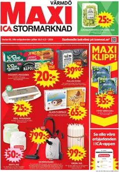 Förhandsgranska reklamblad Gustavsberg från butik ICA Maxi gäller från 26/01/2026