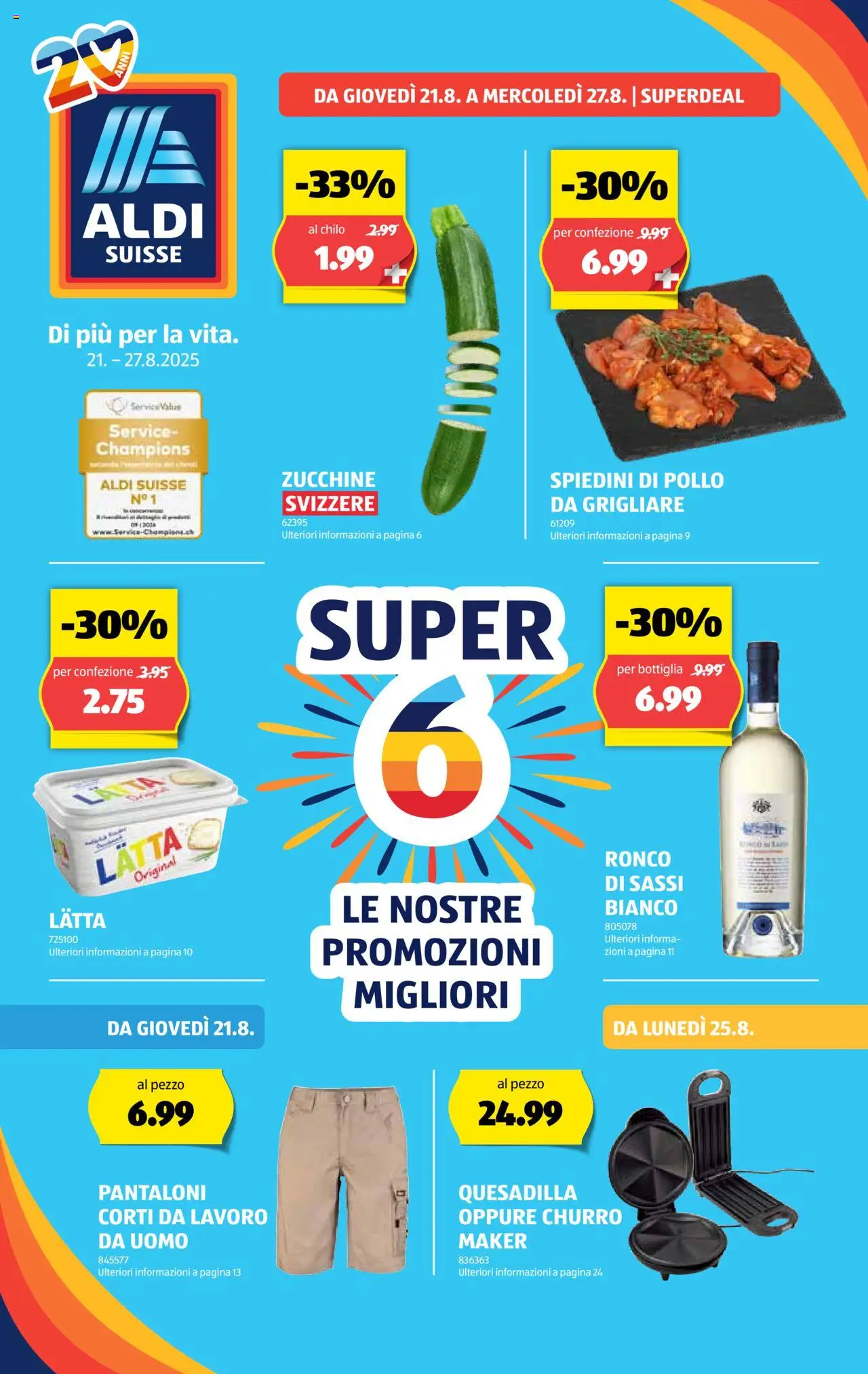 Aldi Volantino ab 21.08.2025 - Seitennummer 1