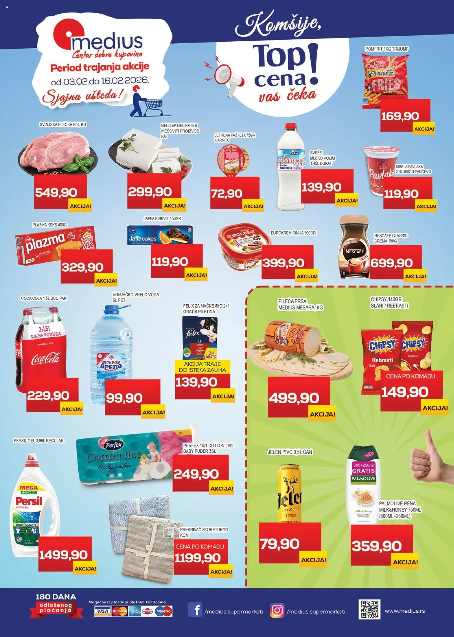 Pregled Medius kataloga - važi od 03.02.2026