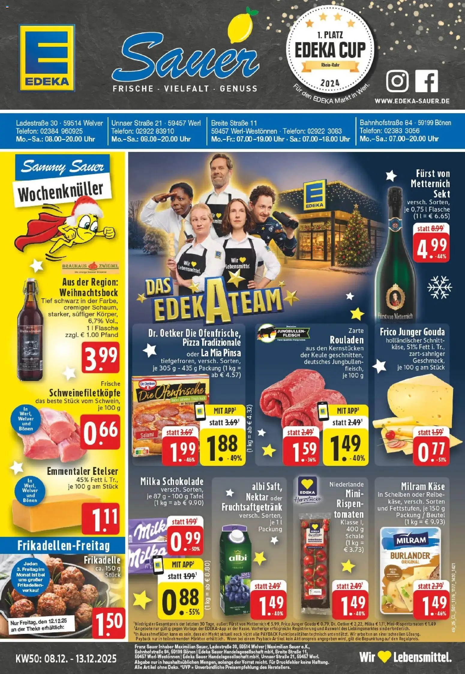 Vorschau von dem Prospekt des Geschäftes Edeka, gültig ab dem 07.12.2025