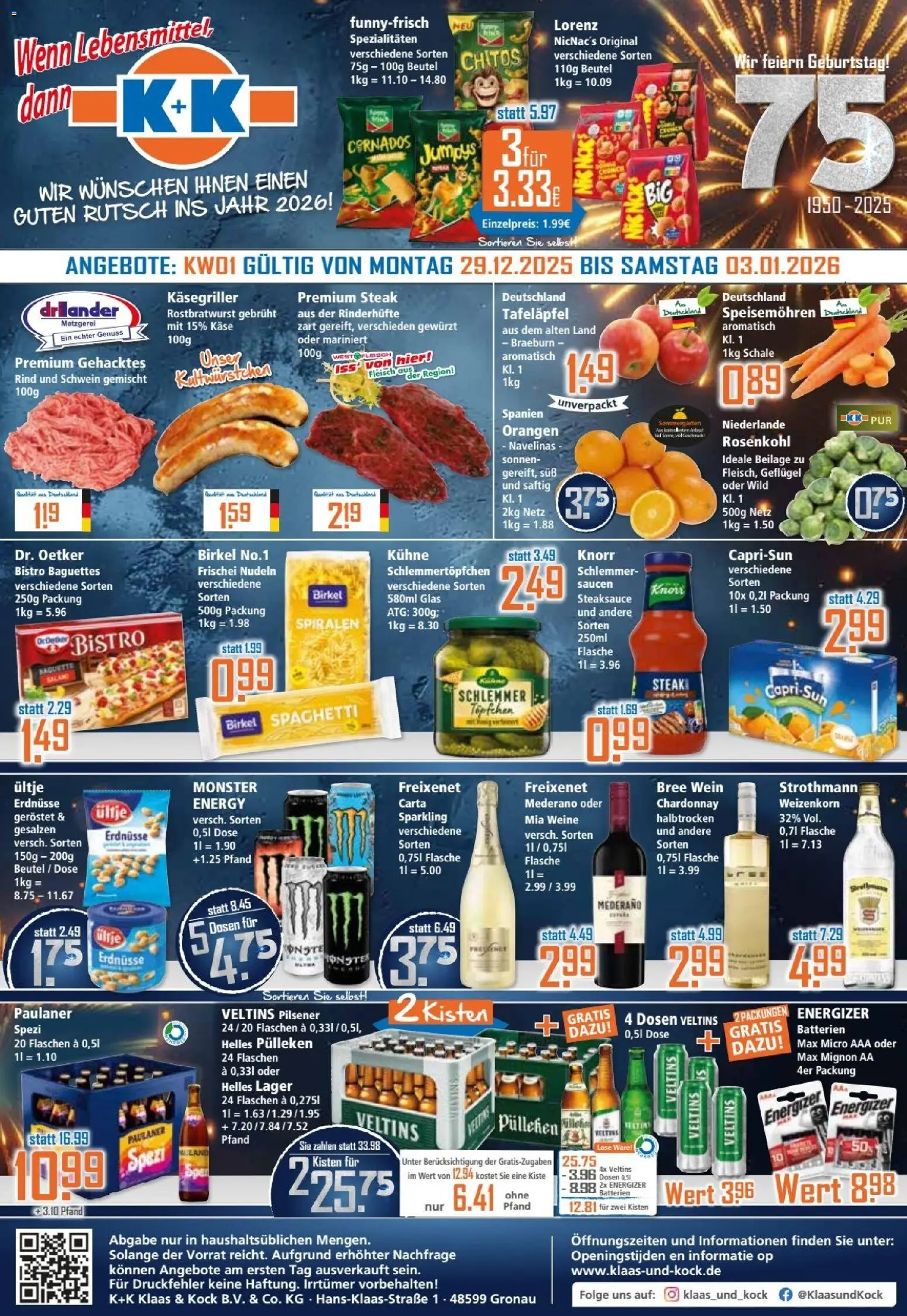 Vorschau von dem Prospekt des Geschäftes Klaas & Kock, gültig ab dem 29.12.2025
