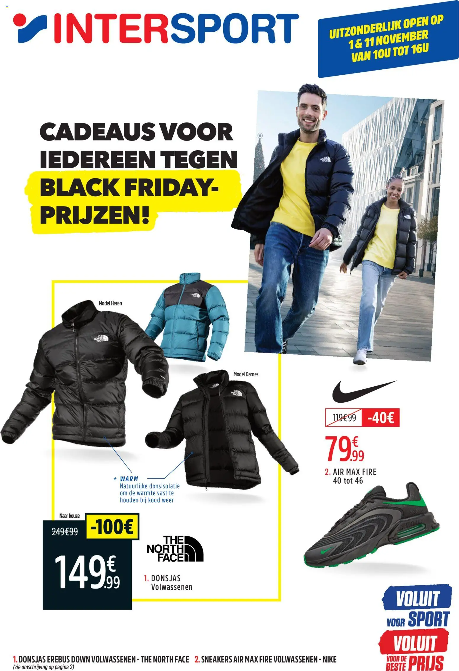 Voorbeeld van Black Friday van winkel Intersport geldig vanaf 03/11/2025 - Sneakers