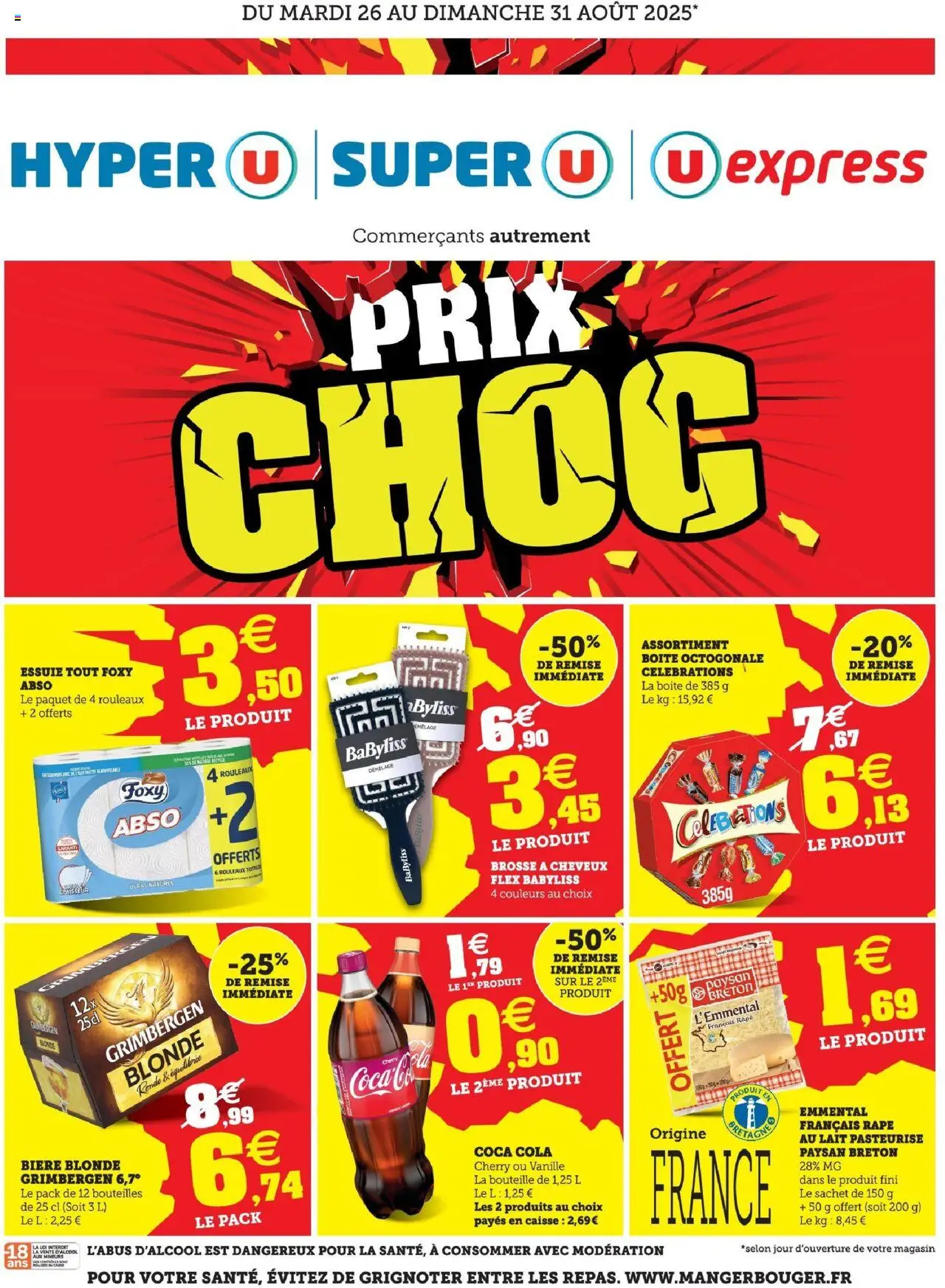 Spécial Rentrée des classes de la boutique Super U valable du 25/08/2025 - Page numéro 1