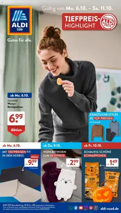 Vorschau von dem Prospekt des Geschäftes Aldi Süd, gültig ab dem 06.10.2025
