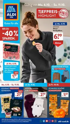 Vorschau von dem Prospekt des Geschäftes Aldi Süd, gültig ab dem 06.10.2025