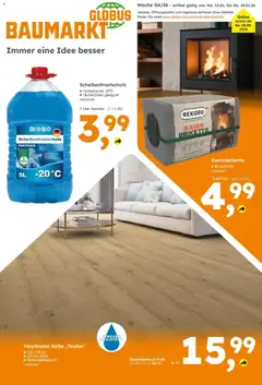 Vorschau von dem Prospekt des Geschäftes Globus Baumarkt, gültig ab dem 19.01.2026