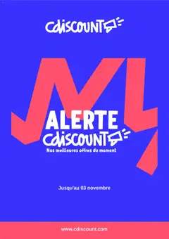 Prévisualisation de Catalogue du magasin Cdiscount formulaire valide 31/10/2025