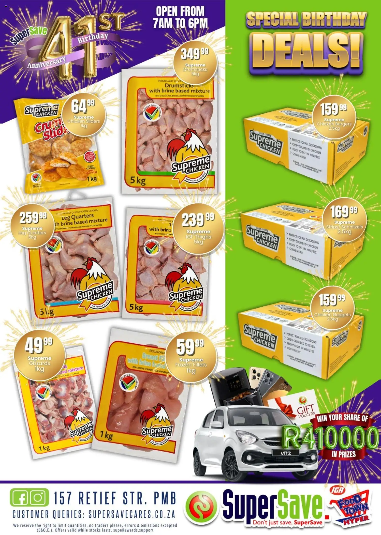 Super Save Specials from 25/10 - 31/10/2025 > Promotions