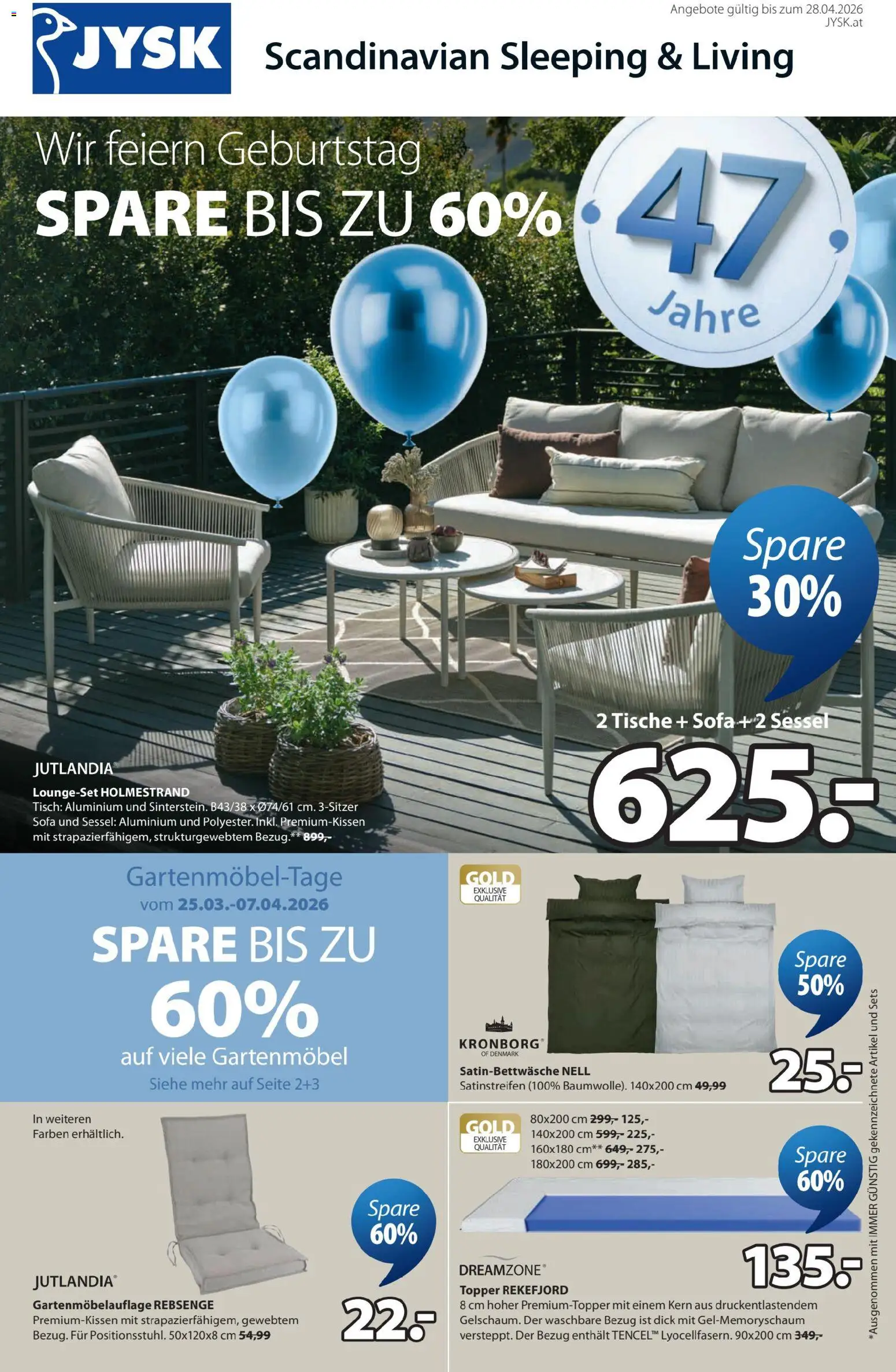 Vorschau der Angebote: JYSK JYSK Prospekt aktuell gültig ab 30.03.2026