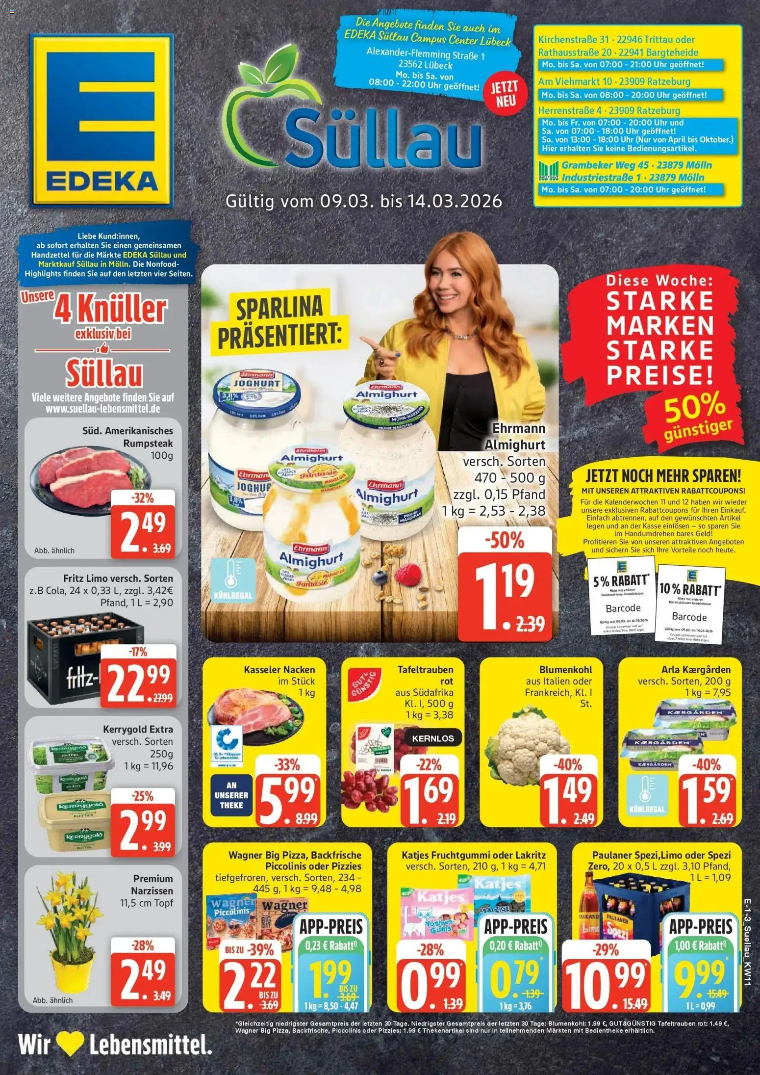 Vorschau von dem Prospekt des Geschäftes Edeka, gültig ab dem 09.03.2026