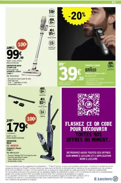 Prévisualisation de Catalogue de la semaine 49 du magasin E.Leclerc formulaire valide 02/12/2025 | Page: 63