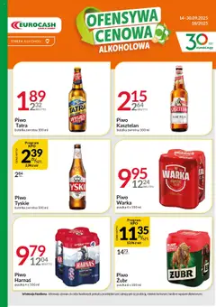 Pogląd gazetki "Ofensywa Alkoholowa" ze sklepu Eurocash ważnej od 14.09.2025