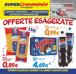 Anteprima dell'opuscolo Volantino Caltanissetta/San Cataldo dal negozio SuperConveniente valido da 01/08/2025