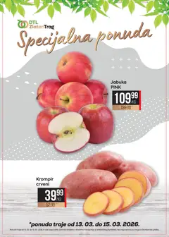 Pregled Zlatan Trag kataloga - važi od 13.03.2026