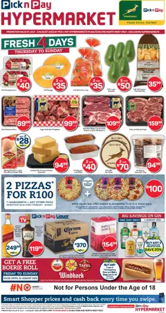 Preview of Pick n Pay flyer valid from 31/07/2025
