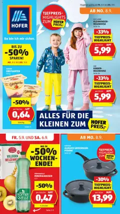 Vorschau der Angebote: Hofer Flugblatt gültig ab 05.09.2025