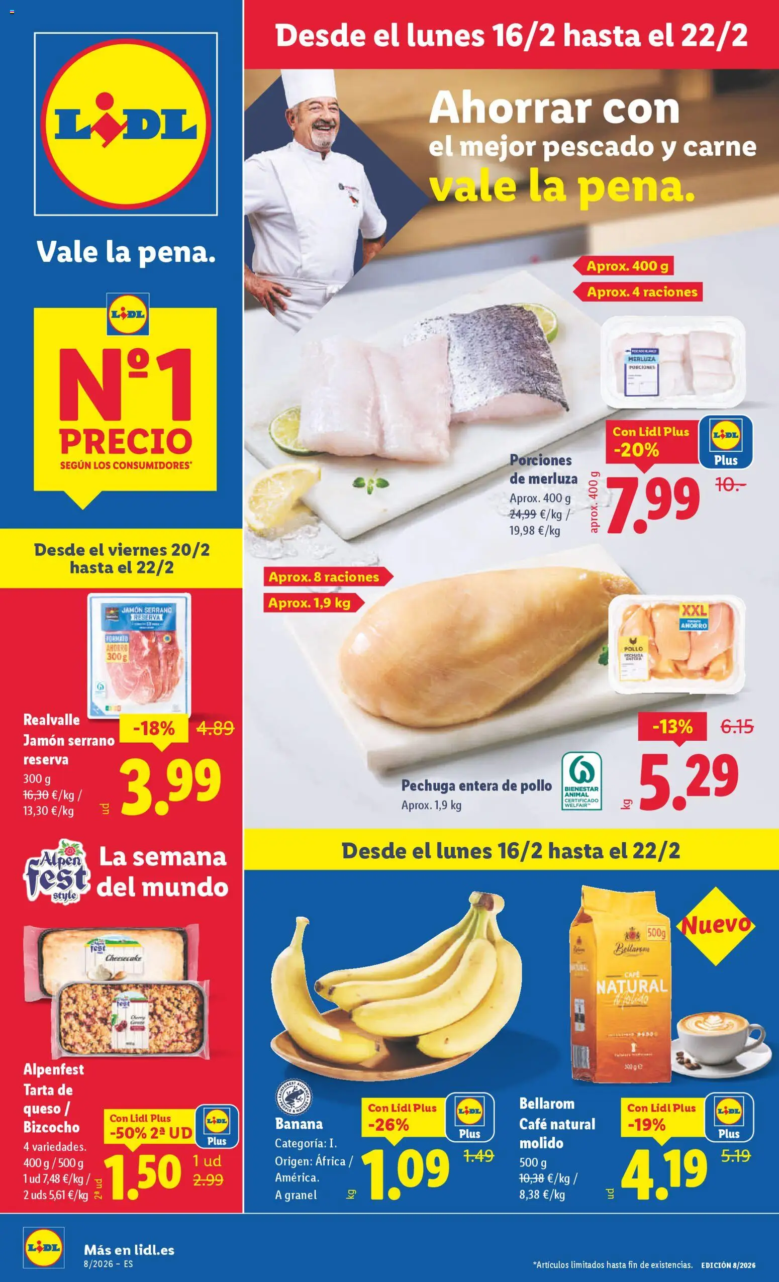Vista previa del folleto de la tienda Lidl válido desde el 16/02/2026 