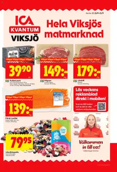 Förhandsgranska reklamblad Järfälla från butik ICA Kvantum gäller från 15/09/2025