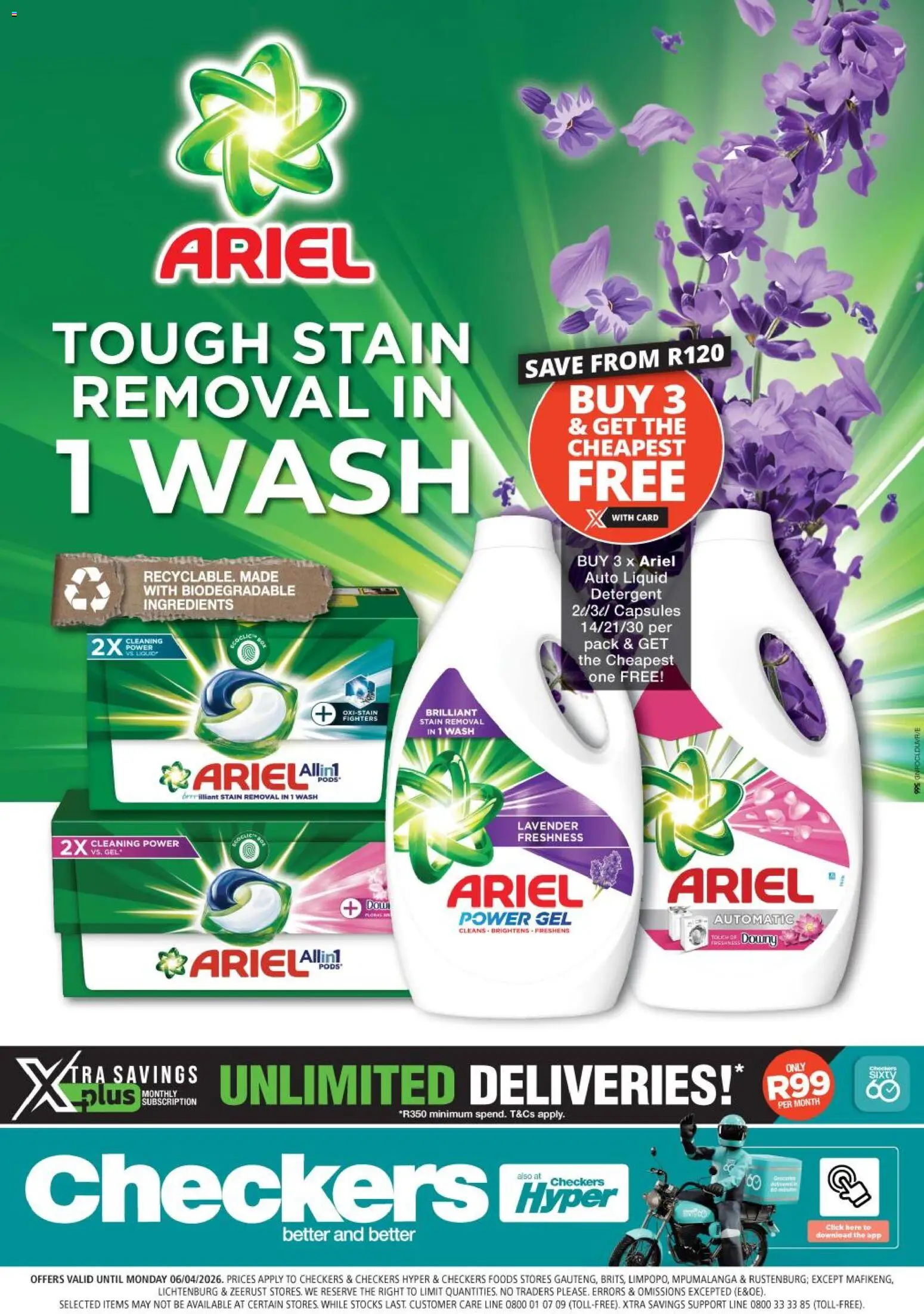 Preview of Checkers flyer valid from 23/03/2026