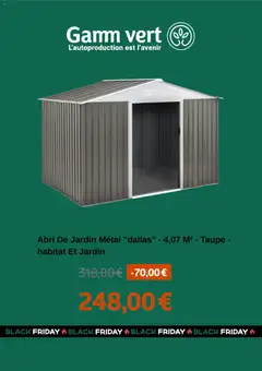 Prévisualisation de Black Friday du magasin Gamm vert formulaire valide 30/10/2025 | Page: 6