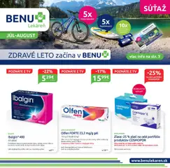 Náhľad BENU Lekáreň letáku platného od 01.07.2025
