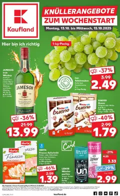 Vorschau von dem Prospekt des Geschäftes Kaufland, gültig ab dem 13.10.2025