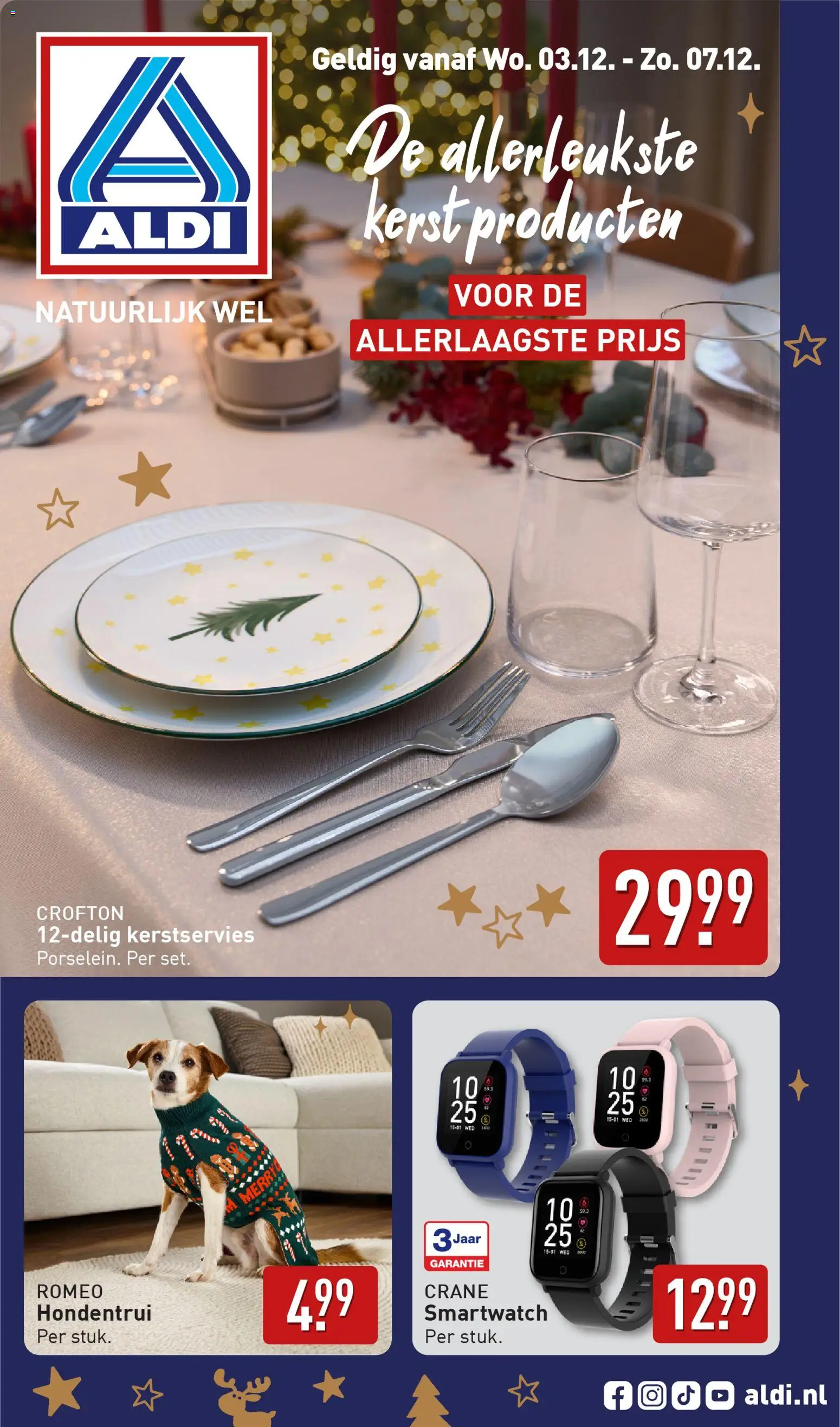 Voorbeeld van Non-food feest special van winkel Aldi geldig vanaf 03-12-2025