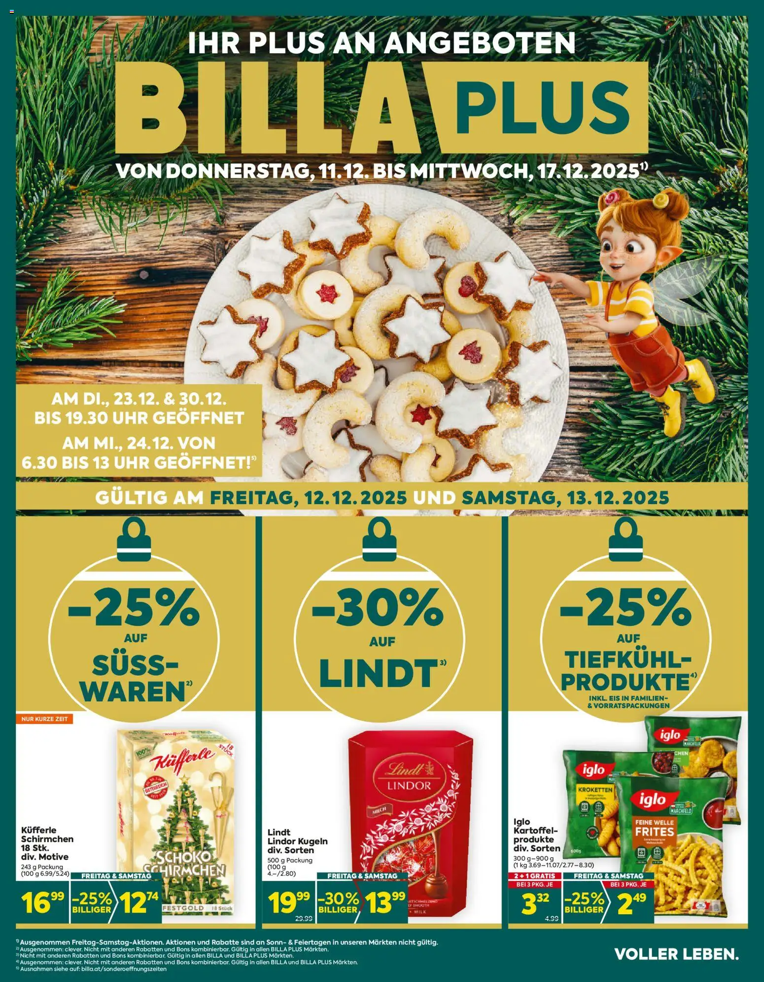 Vorschau der Angebote: Billa Plus Flugblatt gültig ab 11.12.2025
