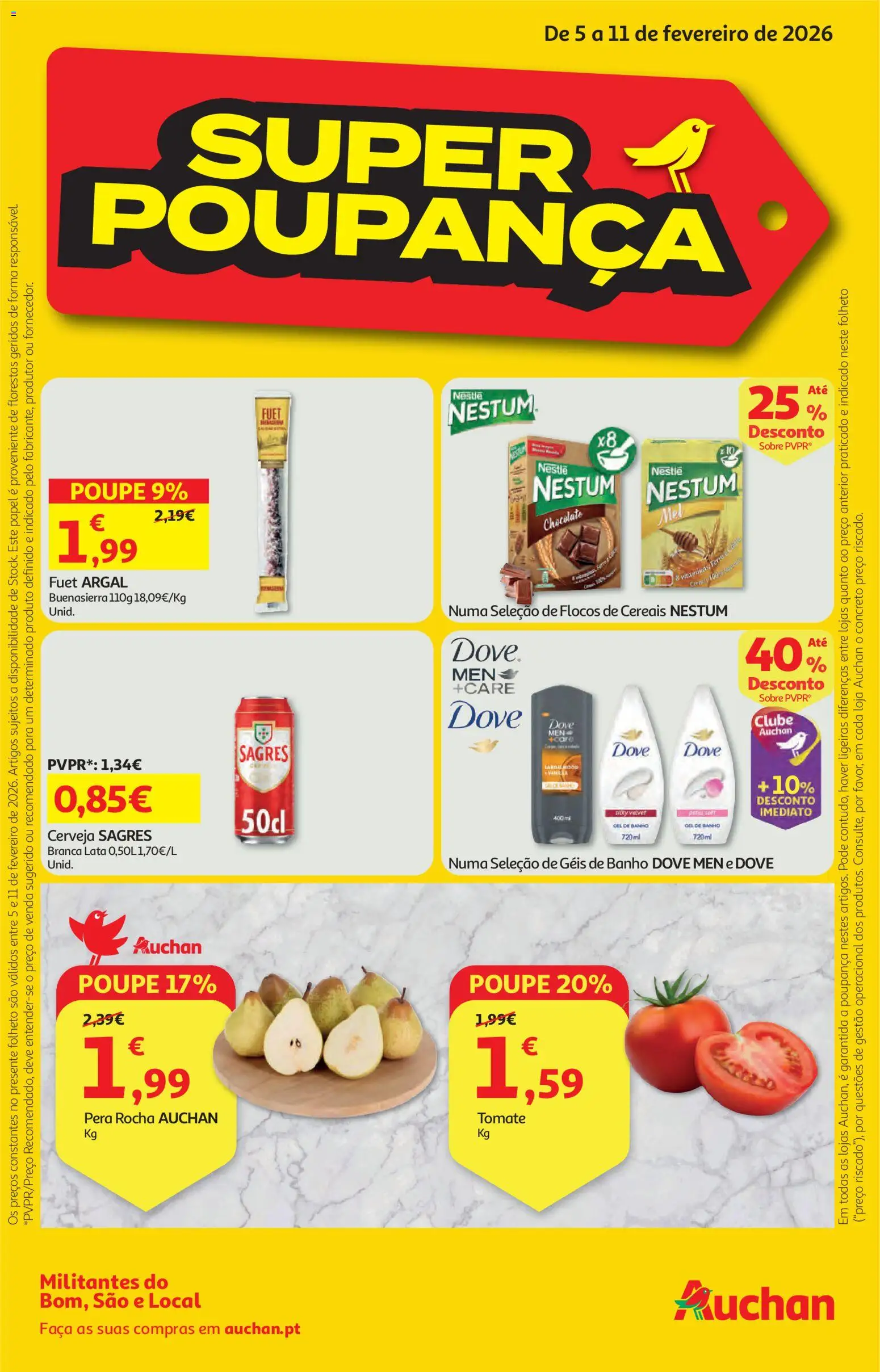 Pré-visualização do folheto da loja Auchan válida a partir de 05/02/2026