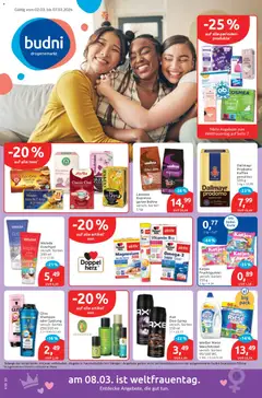 Vorschau von dem Prospekt des Geschäftes Budni, gültig ab dem 02.03.2026