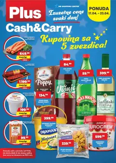 Pregled Plus Cash & Carry kataloga - važi od 17.04.2026