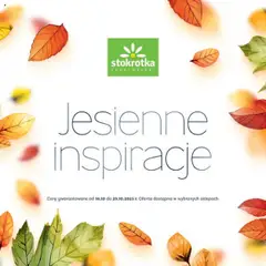 Pogląd gazetki "Jesiennie Inspiracje" ze sklepu Stokrotka ważnej od 16.10.2025