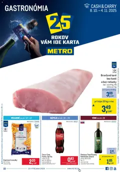 Náhľad Metro letáku platného od 08.10.2025