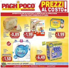 Anteprima dell'opuscolo Paghi Poco volantino Vittoria dal negozio Paghi Poco valido da 07/04/2026