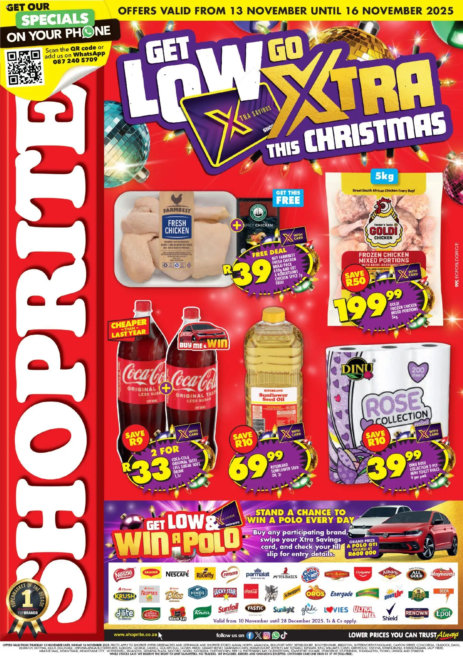 Preview of Shoprite flyer valid from 13/11/2025
