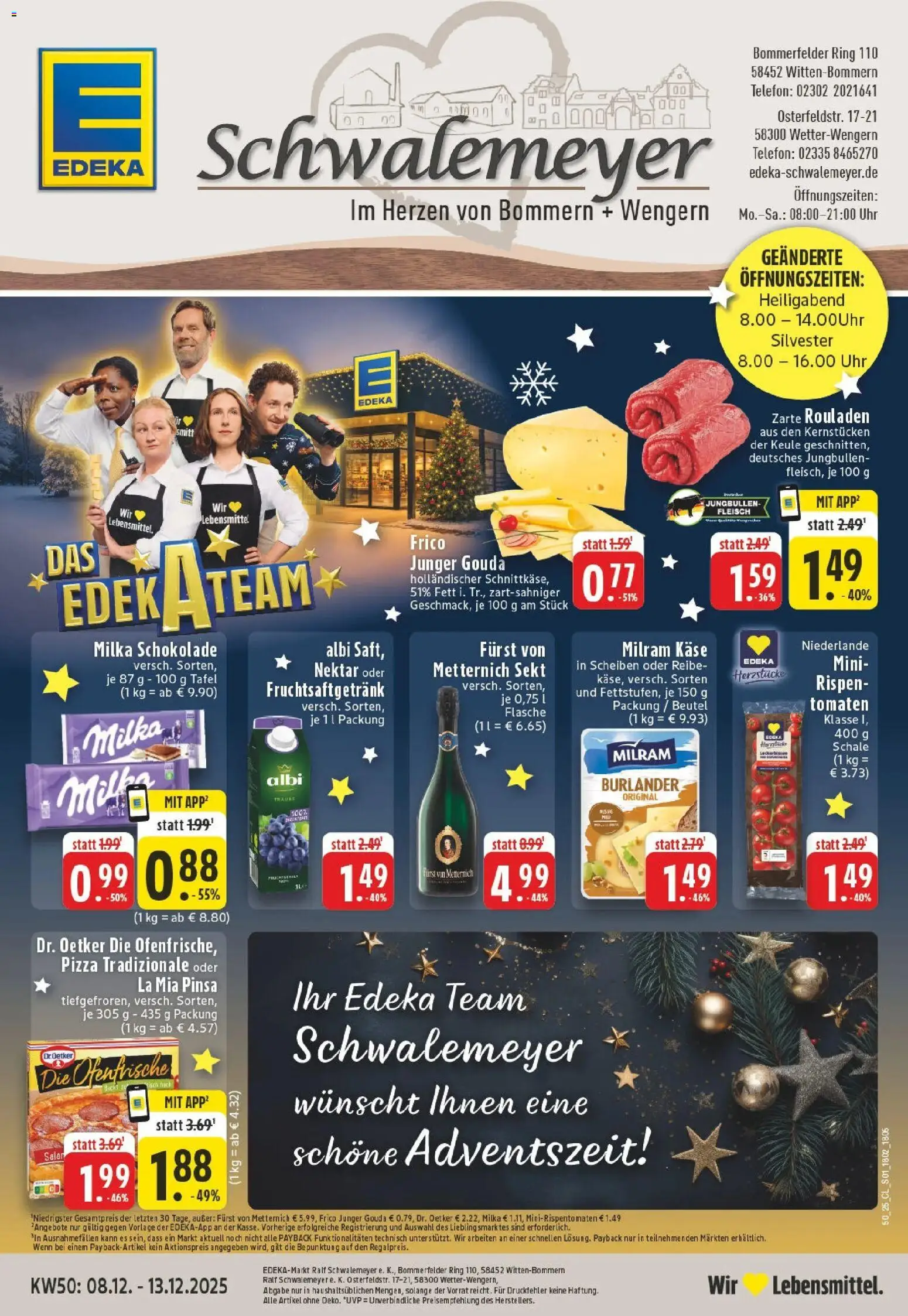 Vorschau von dem Prospekt des Geschäftes Edeka, gültig ab dem 07.12.2025