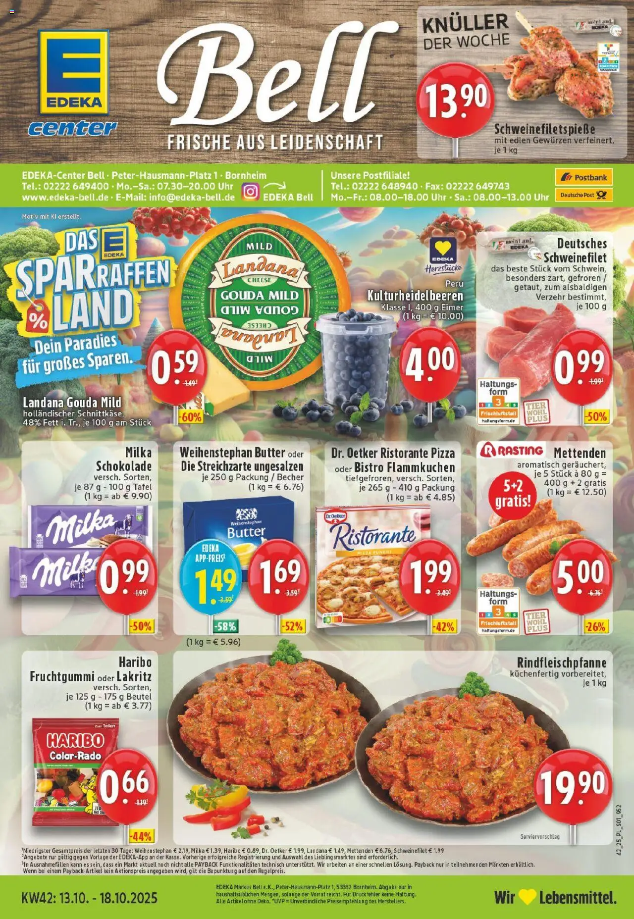 EDEKA Prospekt ab 13.10.2025 - Prospekt Bornheim Online