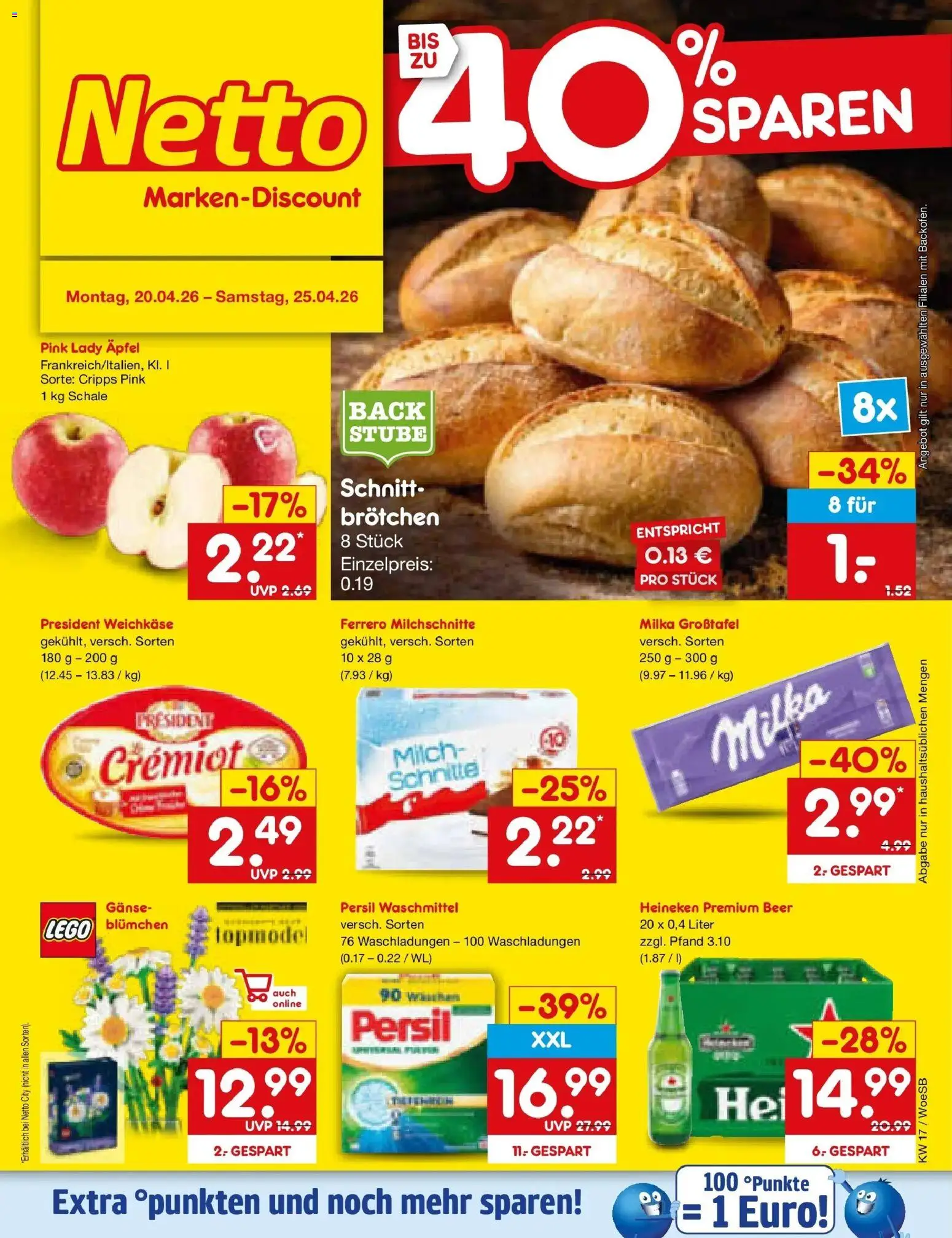 Vorschau von dem Prospekt des Geschäftes Netto Marken-Discount, gültig ab dem 20.04.2026