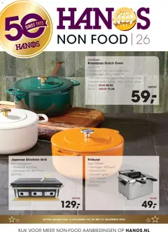 Voorbeeld van Courant 26 non food van winkel Hanos geldig vanaf 15-12-2025