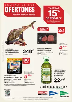 Vista previa del folleto de la tienda Supercor válido desde el 09/10/2025 