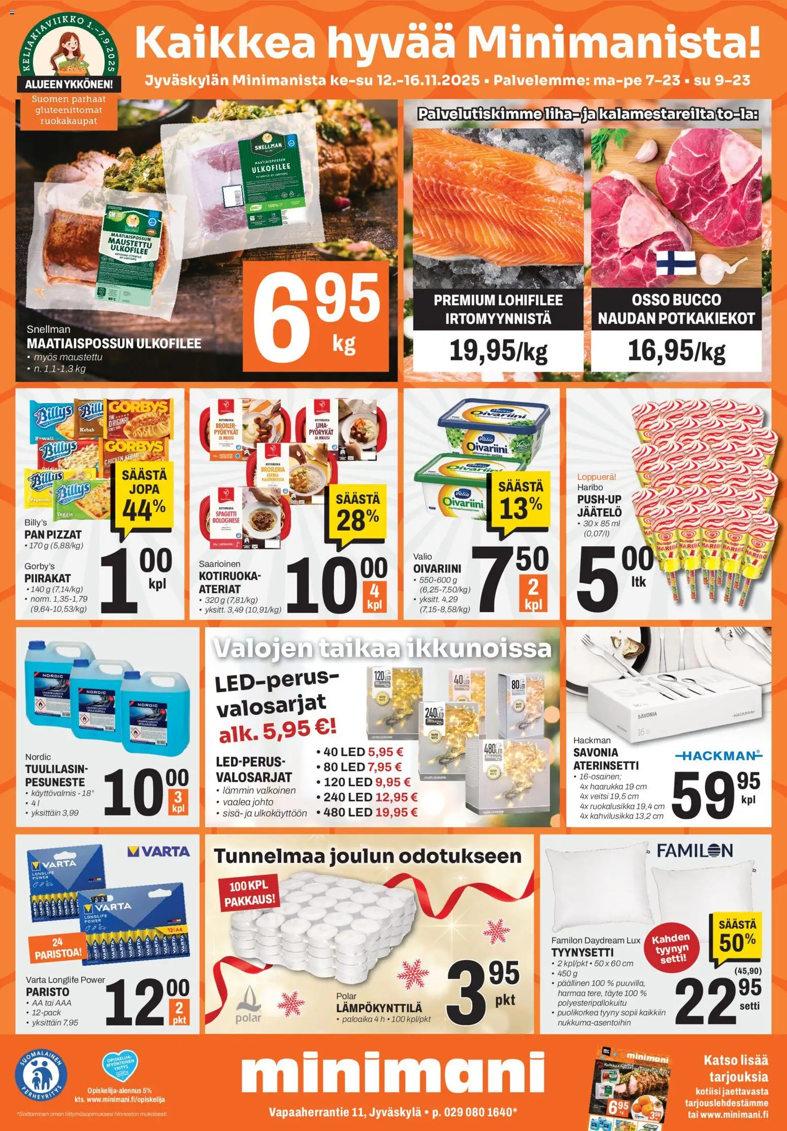 Kaupan Minimani Tarjoukset - Jyväskylä esikatselu, voimassa 12/11/2025
